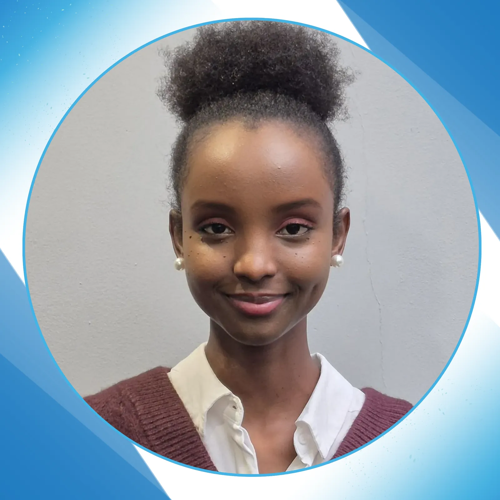 Aesone Kayijuka, kinésithérapeute au centre médical Santé-Cartier à Marchienne-au-Pont.