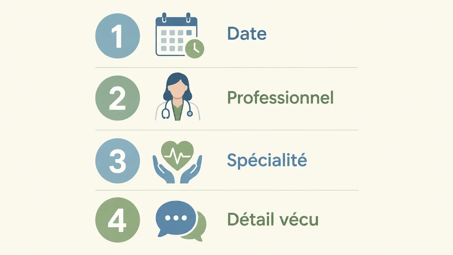 Quatre critères pour évaluer un avis de santé